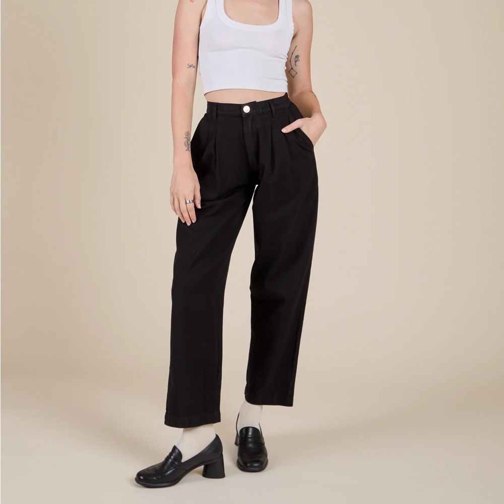 Black Big Bud Press Heavyweight Trousers